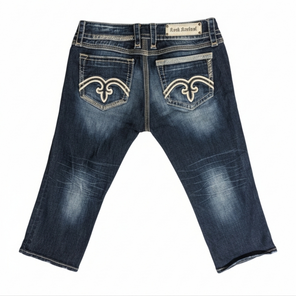 Dark Blue Rock Revival Women's Jeans